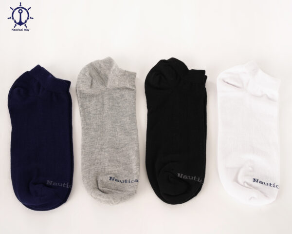 Nautical Way Low cut light weight classic Socks - High Quality Cotton yarn - Image 4