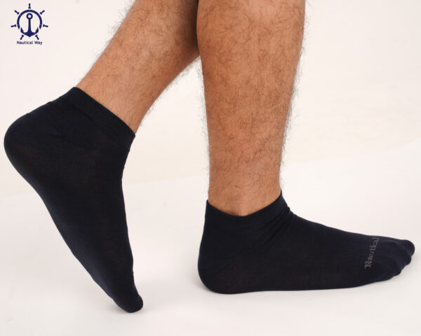 Nautical Way Low cut light weight classic Socks - High Quality Cotton yarn - Image 3