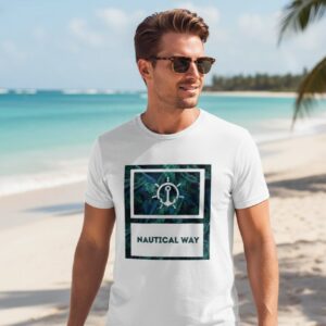 NAUTICAL WAY green leaf 🌿 square